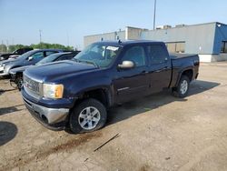 Vehiculos salvage en venta de Copart Woodhaven, MI: 2012 GMC Sierra K1500 SLE