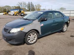 Carros sin daños a la venta en subasta: 2009 Toyota Corolla Base