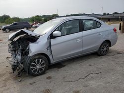 Salvage cars for sale from Copart Lebanon, TN: 2020 Mitsubishi Mirage G4 ES