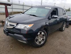 Acura salvage cars for sale: 2009 Acura MDX