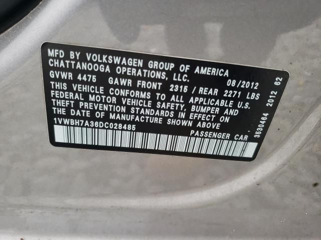 2013 Volkswagen Passat SE