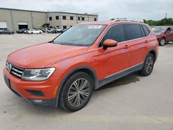 Salvage cars for sale at Wilmer, TX auction: 2018 Volkswagen Tiguan SE
