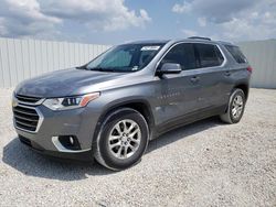 Salvage cars for sale at Arcadia, FL auction: 2018 Chevrolet Traverse LT