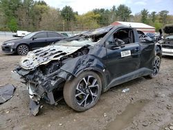 Salvage cars for sale at Mendon, MA auction: 2019 Toyota C-HR XLE