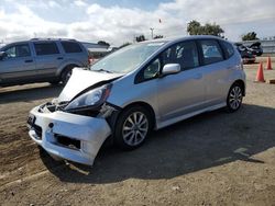 Salvage cars for sale at San Diego, CA auction: 2013 Honda FIT Sport