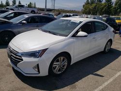 Vehiculos salvage en venta de Copart Rancho Cucamonga, CA: 2020 Hyundai Elantra SEL