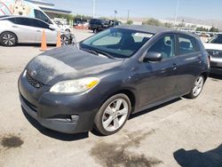 Toyota Corolla Matrix s salvage cars for sale: 2010 Toyota Corolla Matrix S