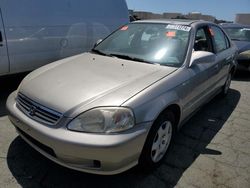 Salvage cars for sale from Copart Martinez, CA: 2000 Honda Civic EX