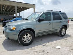Salvage cars for sale at West Palm Beach, FL auction: 2006 Ford Escape Limited