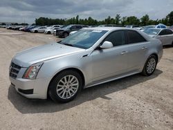 Salvage cars for sale at Houston, TX auction: 2011 Cadillac CTS
