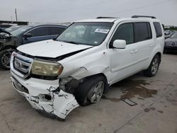 Salvage cars for sale at Grand Prairie, TX auction: 2011 Honda Pilot