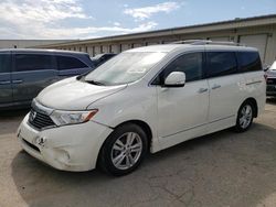 Nissan Quest salvage cars for sale: 2013 Nissan Quest S