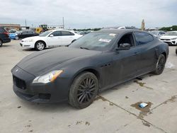 Salvage cars for sale at Grand Prairie, TX auction: 2014 Maserati Quattroporte S