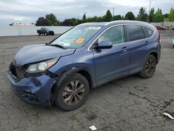 Salvage cars for sale from Copart Portland, OR: 2013 Honda CR-V EXL