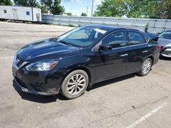 Salvage cars for sale at Moraine, OH auction: 2018 Nissan Sentra S