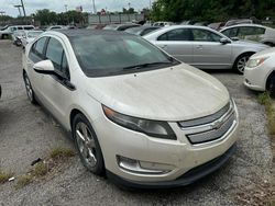 Chevrolet salvage cars for sale: 2012 Chevrolet Volt