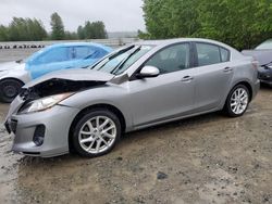 Salvage cars for sale at Arlington, WA auction: 2012 Mazda 3 S