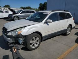 Salvage cars for sale from Copart Sacramento, CA: 2014 Subaru Outback 2.5I Limited