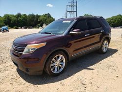 Salvage cars for sale at China Grove, NC auction: 2011 Ford Explorer Limited