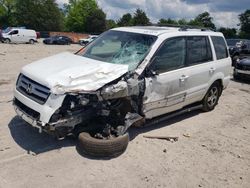 Salvage cars for sale at Madisonville, TN auction: 2008 Honda Pilot EXL