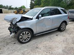 Salvage cars for sale from Copart Knightdale, NC: 2017 Mercedes-Benz GLE 350 4matic