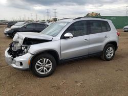 Salvage cars for sale from Copart Elgin, IL: 2015 Volkswagen Tiguan S