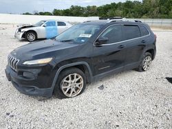 Salvage cars for sale from Copart New Braunfels, TX: 2016 Jeep Cherokee Latitude