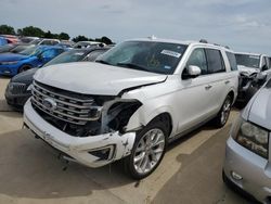 Vehiculos salvage en venta de Copart Wilmer, TX: 2019 Ford Expedition Limited