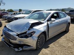 Salvage cars for sale at San Martin, CA auction: 2017 Ford Fusion SE
