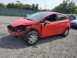 Salvage cars for sale from Copart Riverview, FL: 2013 Ford Fiesta SE