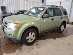 Salvage cars for sale at Franklin, WI auction: 2008 Ford Escape XLT