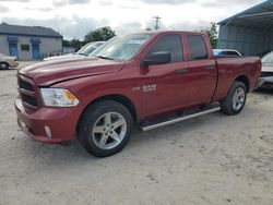 Salvage cars for sale at Midway, FL auction: 2013 Dodge RAM 1500 ST