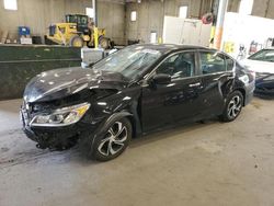 Honda Accord salvage cars for sale: 2017 Honda Accord LX