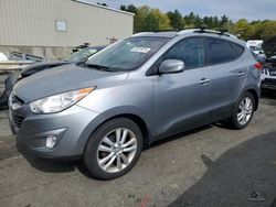 Salvage cars for sale from Copart Exeter, RI: 2013 Hyundai Tucson GLS