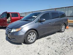 Salvage cars for sale at Haslet, TX auction: 2016 Honda Odyssey SE