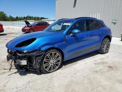 Salvage cars for sale at Franklin, WI auction: 2016 Porsche Macan Turbo