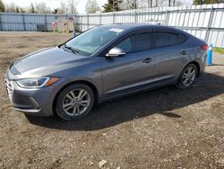 Salvage cars for sale from Copart Ontario Auction, ON: 2018 Hyundai Elantra SEL