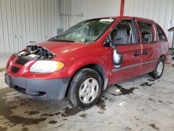 Salvage cars for sale from Copart Appleton, WI: 2002 Dodge Caravan SE