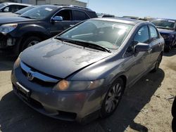 Salvage cars for sale from Copart Martinez, CA: 2010 Honda Civic EX