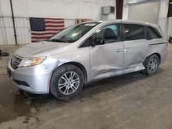 Salvage cars for sale at Avon, MN auction: 2011 Honda Odyssey EXL