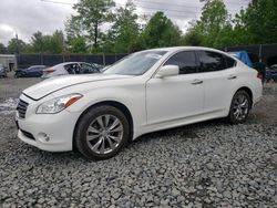 Salvage cars for sale at Waldorf, MD auction: 2013 Infiniti M37 X