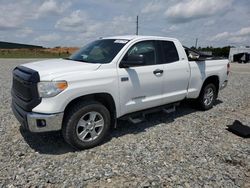 Salvage cars for sale from Copart Tifton, GA: 2016 Toyota Tundra Double Cab SR/SR5