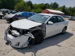 Salvage cars for sale at Mendon, MA auction: 2012 Toyota Camry Base