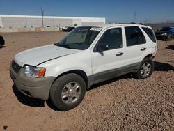 Ford Escape xls salvage cars for sale: 2003 Ford Escape XLS