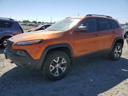 Salvage cars for sale at Eugene, OR auction: 2015 Jeep Cherokee Trailhawk