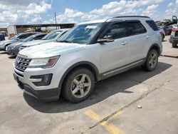 Salvage cars for sale at Grand Prairie, TX auction: 2016 Ford Explorer XLT