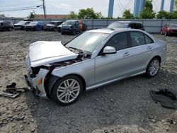 Salvage cars for sale at Windsor, NJ auction: 2009 Mercedes-Benz C 300 4matic