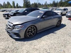 Salvage cars for sale at Graham, WA auction: 2019 Mercedes-Benz E AMG 53