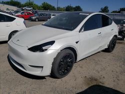 Tesla salvage cars for sale: 2020 Tesla Model Y