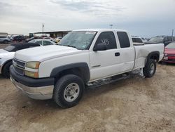 Salvage cars for sale at Temple, TX auction: 2005 Chevrolet Silverado C2500 Heavy Duty